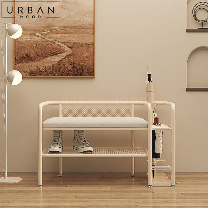 JOSIE Modern Shoe Rack Bench