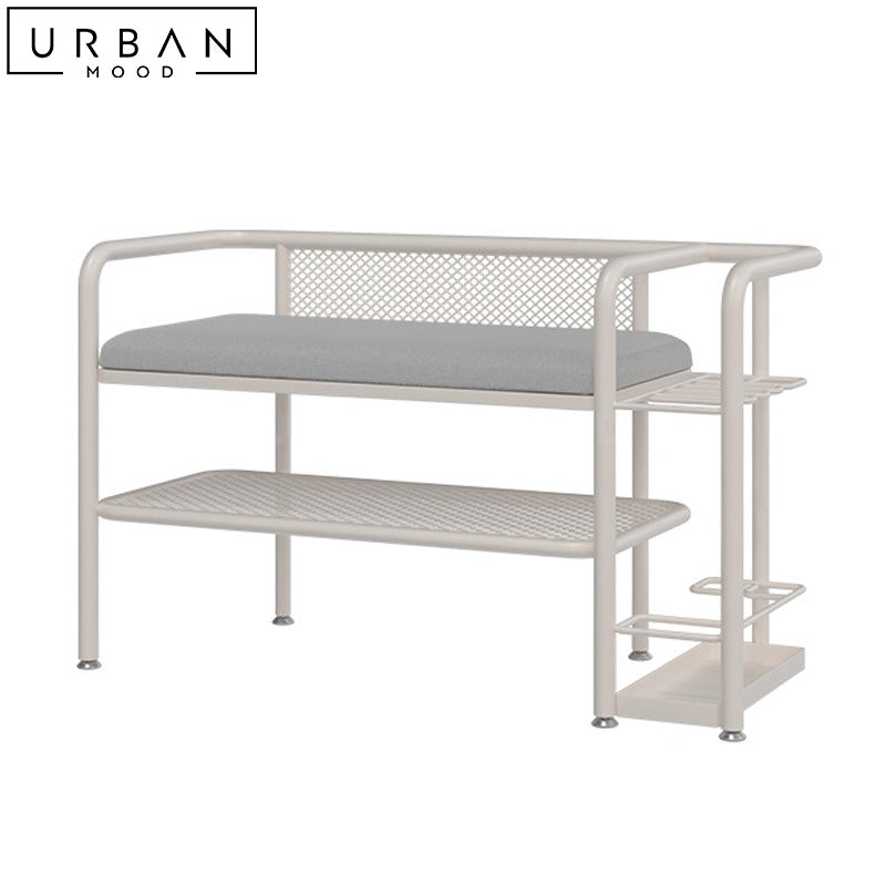 JOSIE Modern Shoe Rack Bench