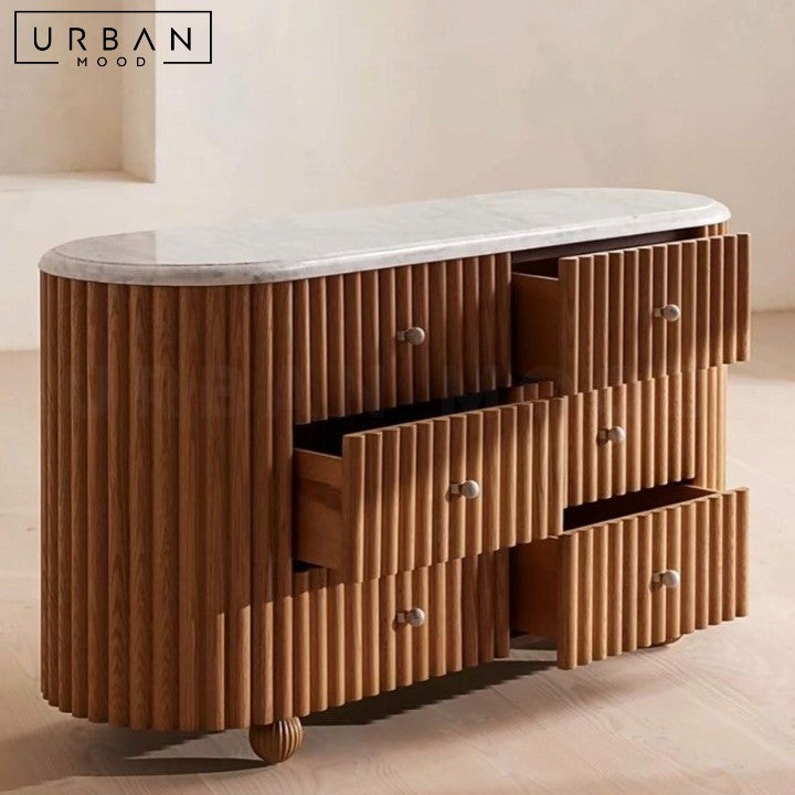 JOUD Modern Solid Wood Chest Of Drawers