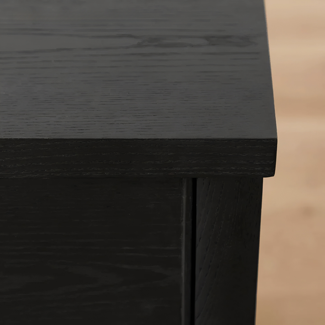 JOVI Classic Oak Wood Bedside Table - Urban Mood Singapore