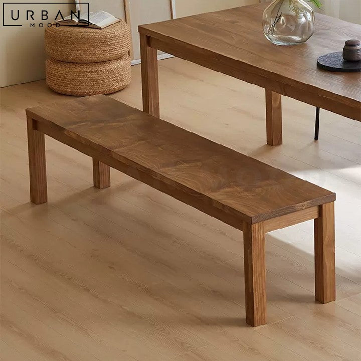 JULIETA Scandinavian Solid Wood Bench