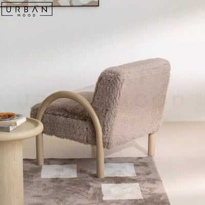 JULIET Modern Wool Lounge Chair