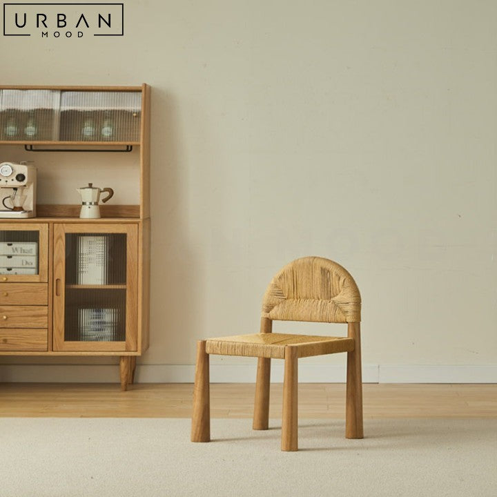 JURAD Japandi Solid Wood Dining Chair