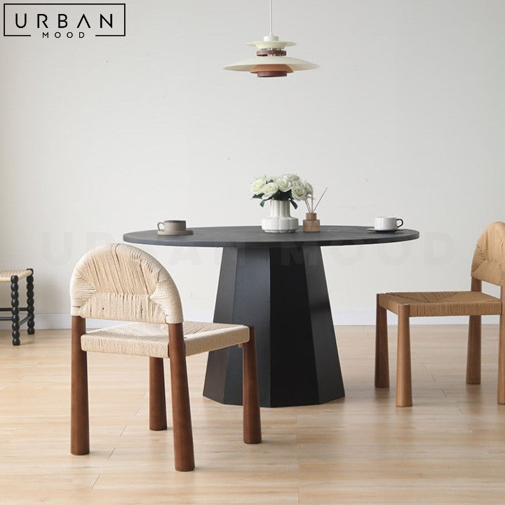 JURAD Japandi Solid Wood Dining Chair