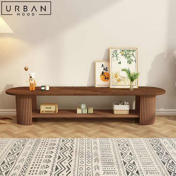 JUUL Japandi Solid Wood TV Console