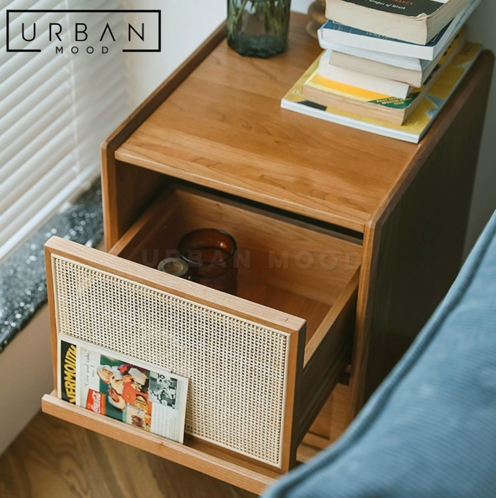 JERICHO Rustic Bedside Table