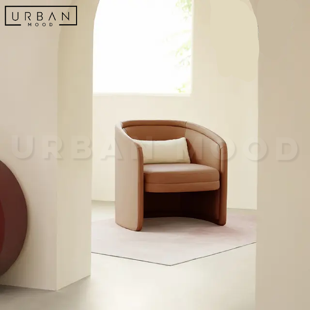 JULIO Modern Leather Armchair