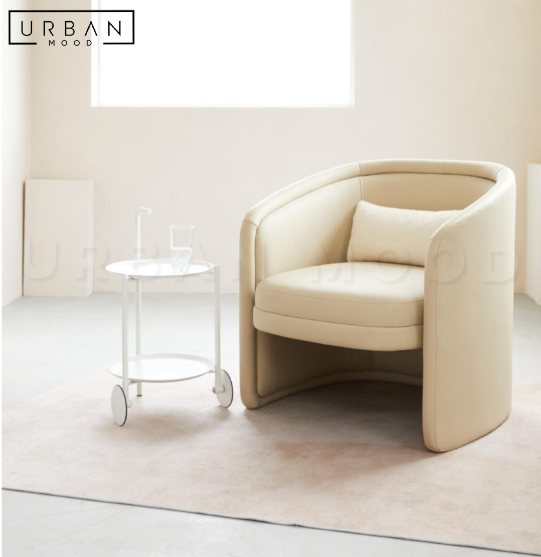 JULIO Modern Leather Armchair