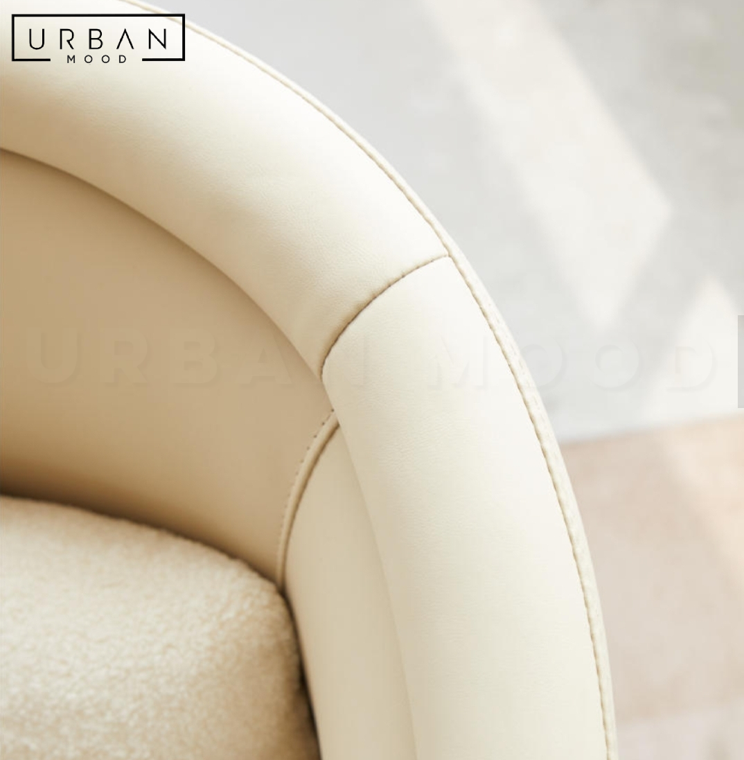 JULIO Modern Leather Armchair