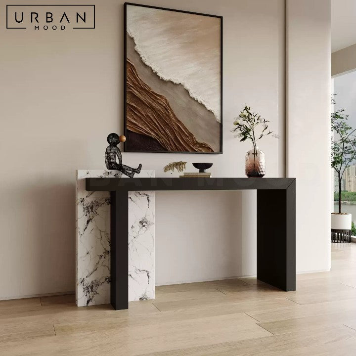 KABI Modern Sintered Stone Console Table