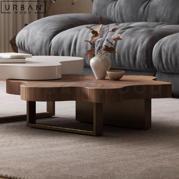 KAFKA Modern Solid Wood Nesting Coffee Table