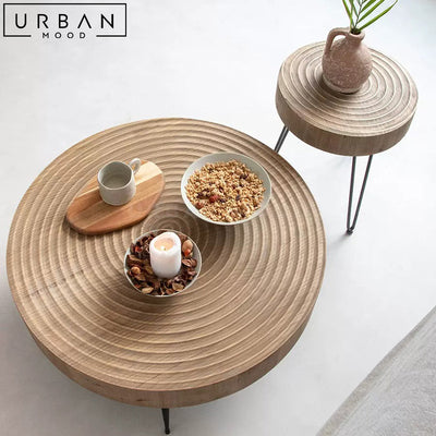 KAIRO Japandi Solid Wood Coffee Table