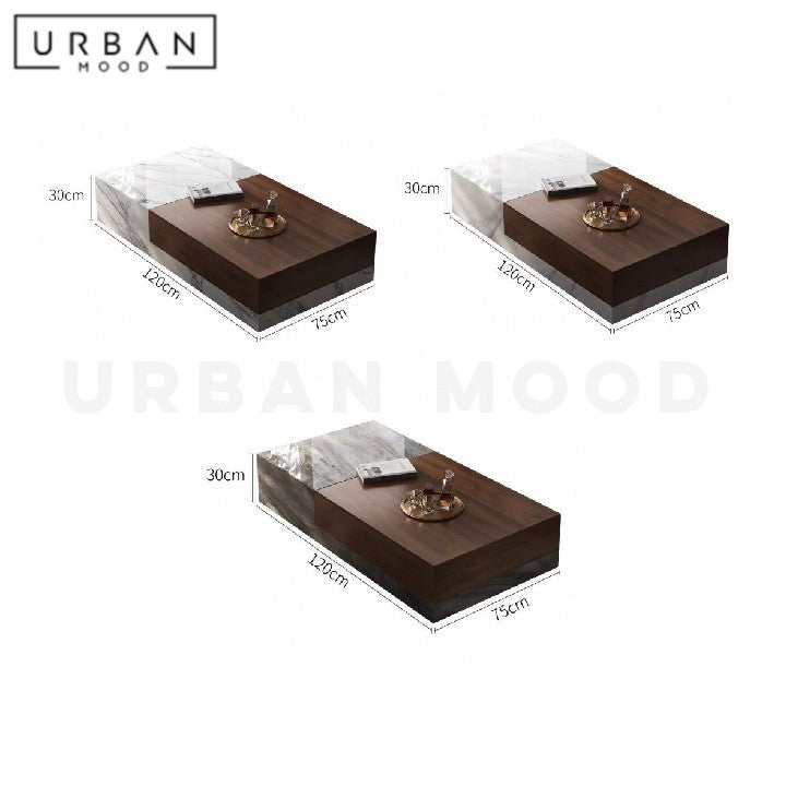 KAMEL Modern Sintered Stone Coffee Table