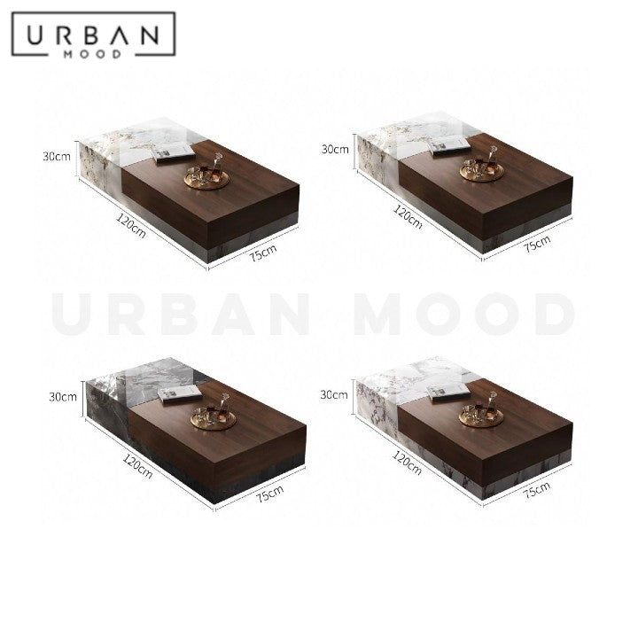 KAMEL Modern Sintered Stone Coffee Table