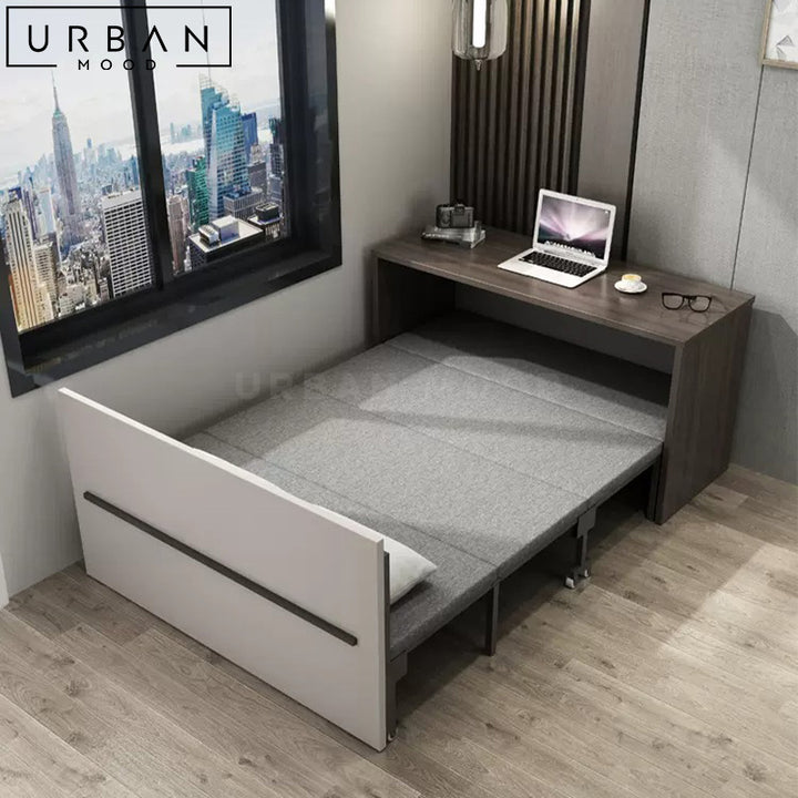 KANI Modern Study Table & Murphy Bed