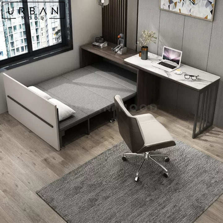 KANI Modern Study Table & Murphy Bed