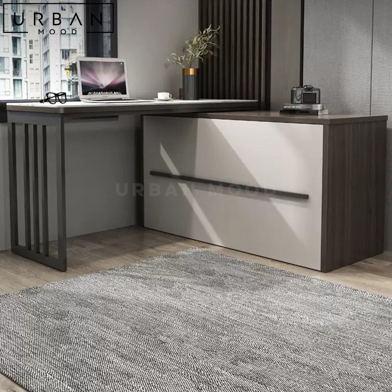 KANI Modern Study Table & Murphy Bed