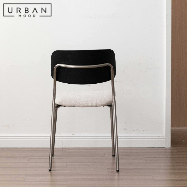 KANSO Japandi Fabric Dining Chair