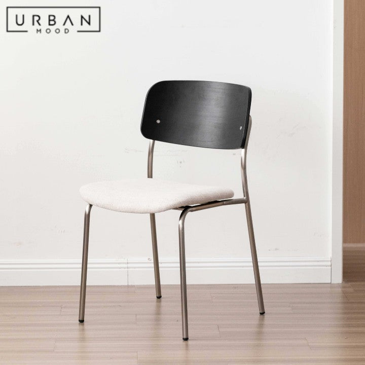 KANSO Japandi Fabric Dining Chair