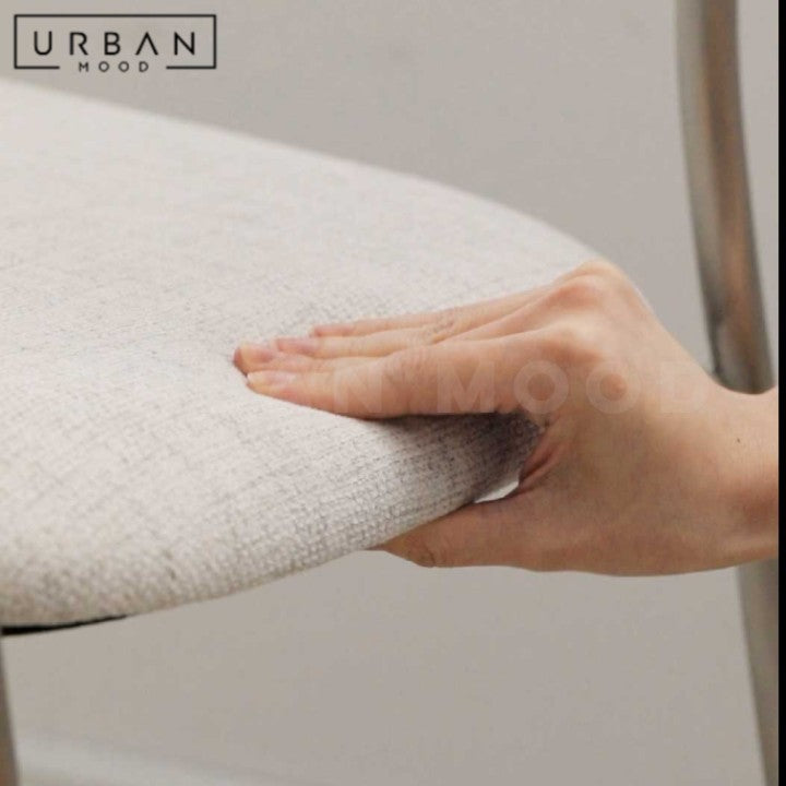 KANSO Japandi Fabric Dining Chair