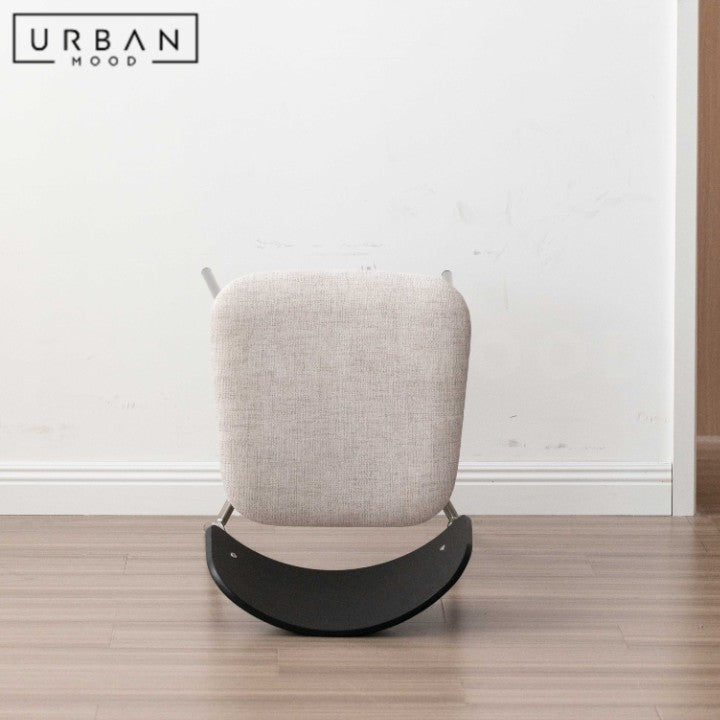 KANSO Japandi Fabric Dining Chair