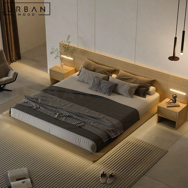 KANYA Japandi Platform Bedframe