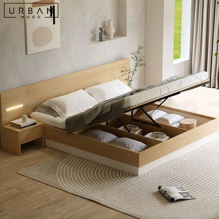 KANYA Japandi Platform Bedframe