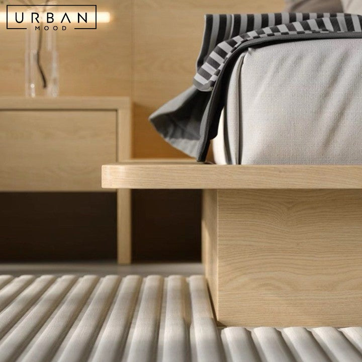 KANYA Japandi Platform Bedframe