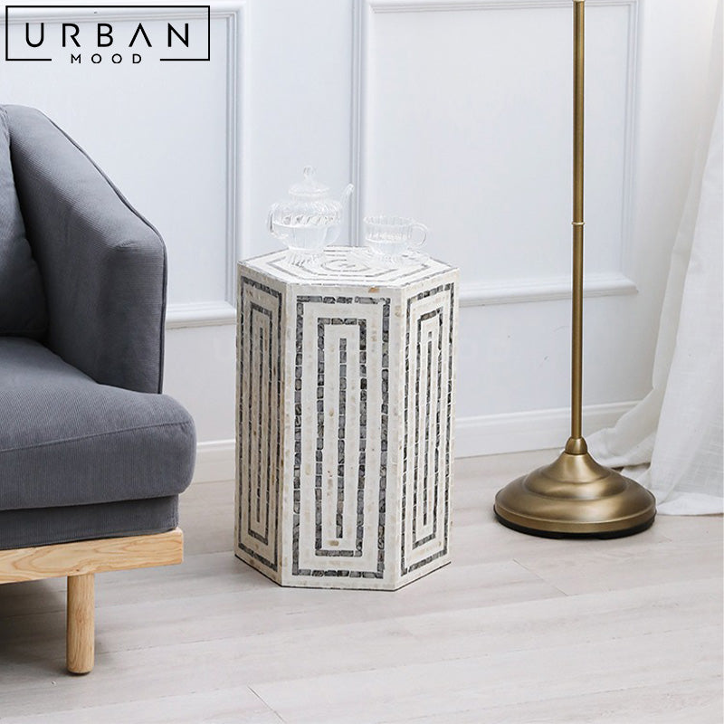 KARA Moroccan Mosaic Side Table