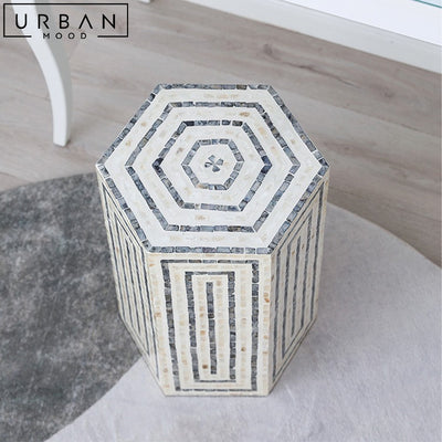 KARA Moroccan Mosaic Side Table