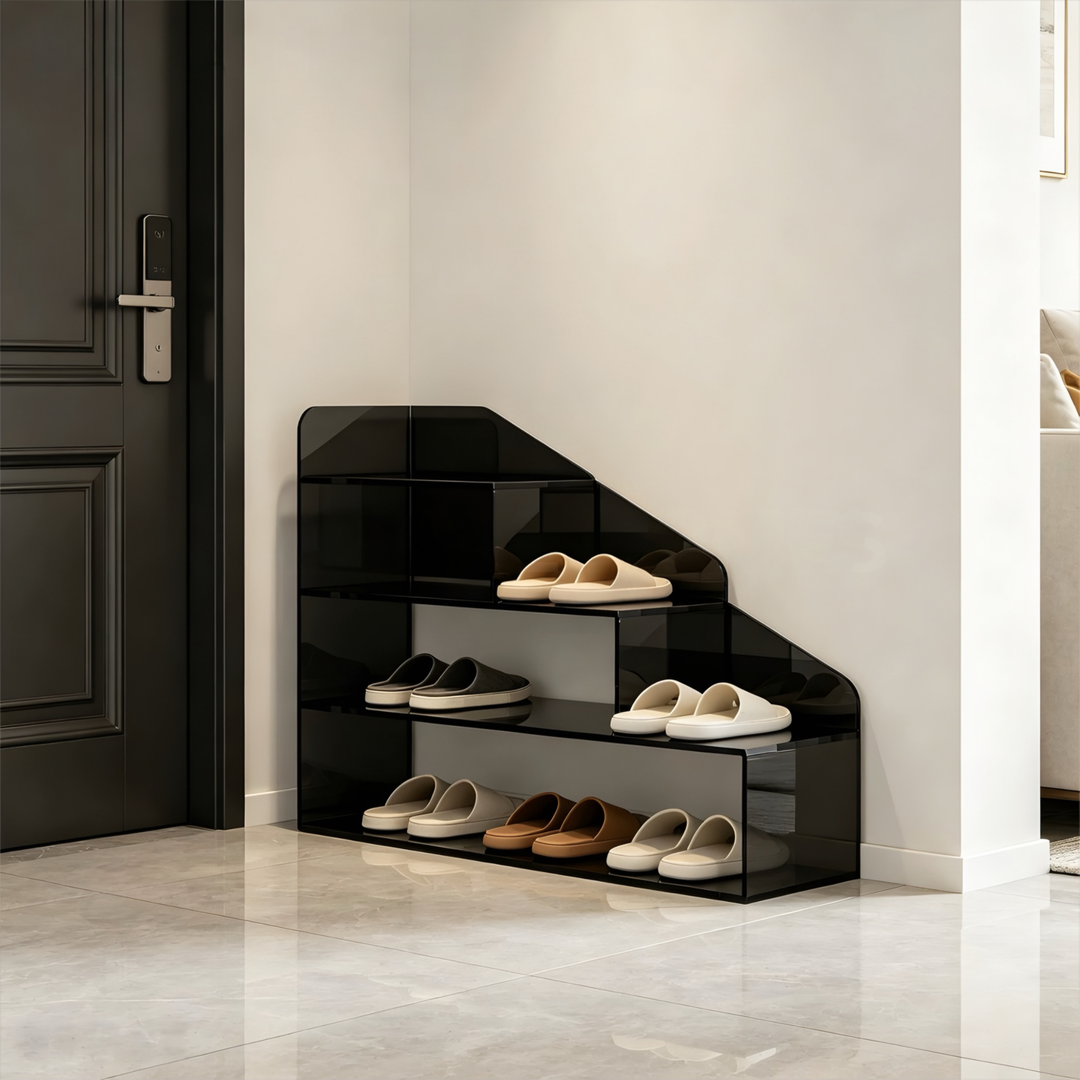 KASUMI Modern Acrylic Shoe Rack - Urban Mood Singapore