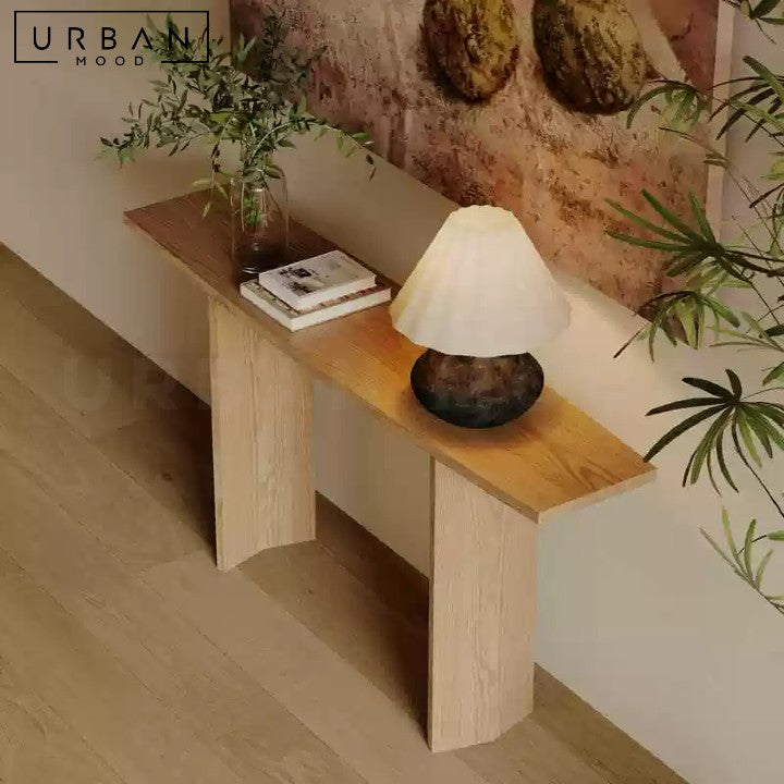 KATARIN Japanese Wood Porch Table
