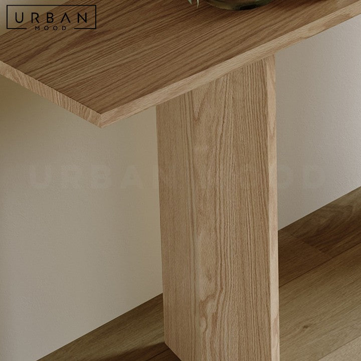 KATARIN Japanese Wood Porch Table