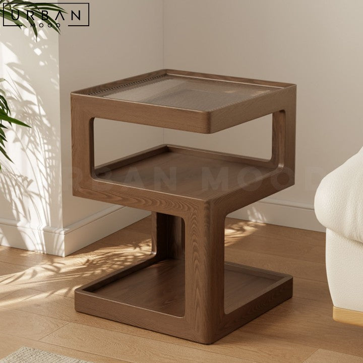 TARY Modern Solid Wood Side Table