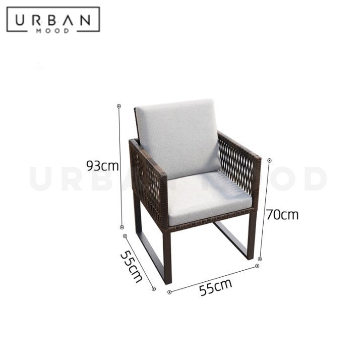 KATRICE Modern Outdoor Table and Chairs