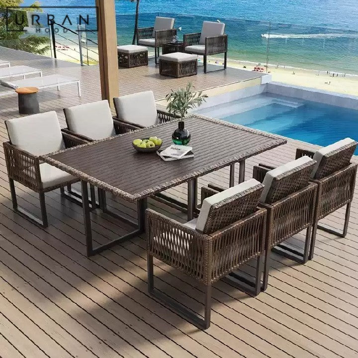 KATRICE Modern Outdoor Table and Chairs
