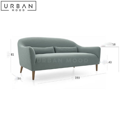 KAYNE Modern Fabric Sofa