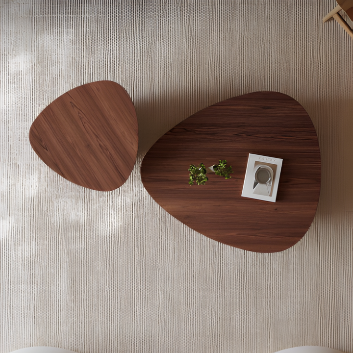 KAZUMI Sculptural Wooden Coffee Tables - Urban Mood Singapore