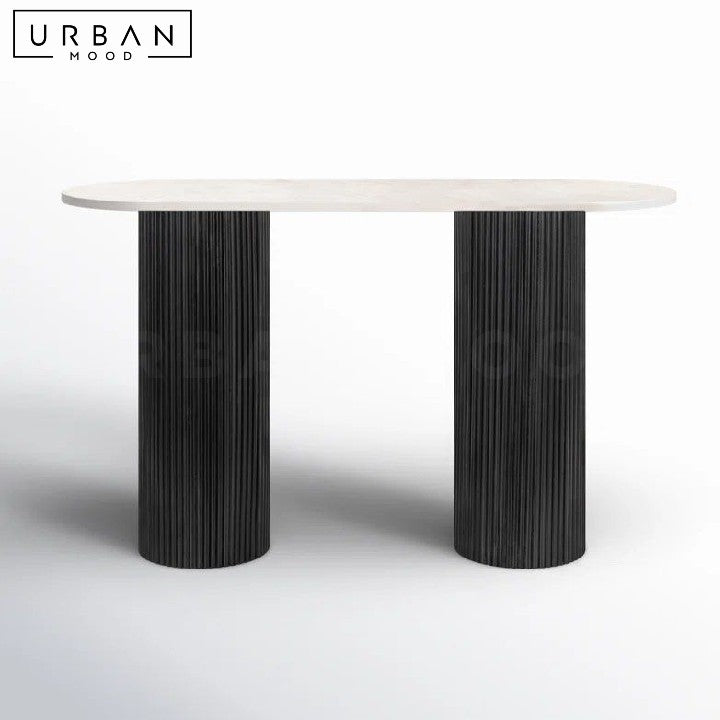 KEARNS Modern Marble Console Table