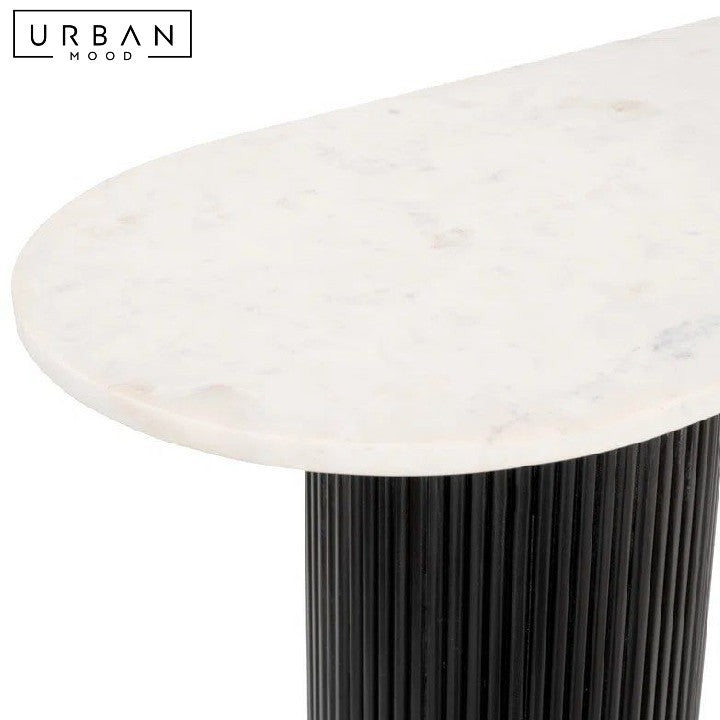 KEARNS Modern Marble Console Table