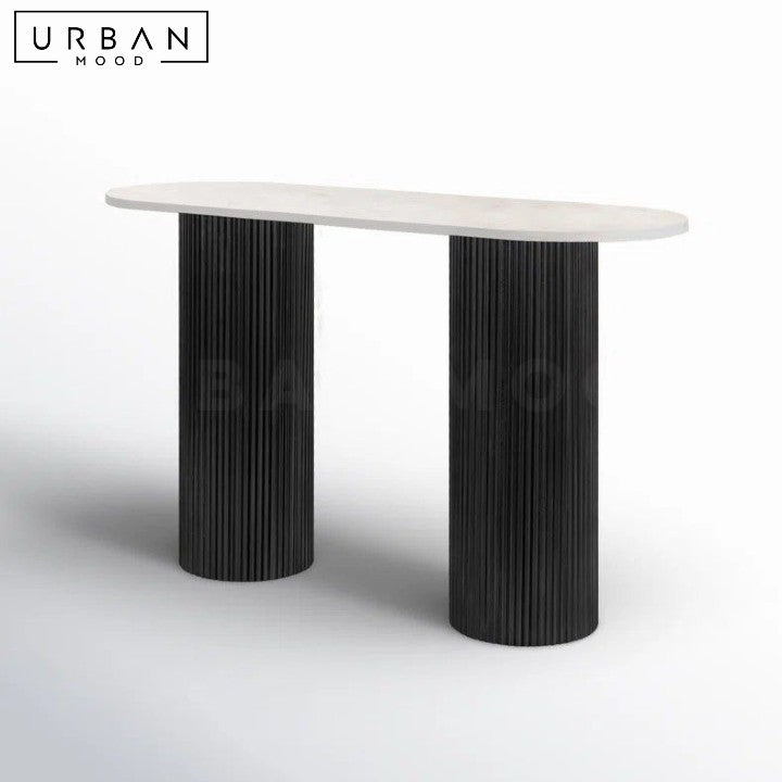 KEARNS Modern Marble Console Table