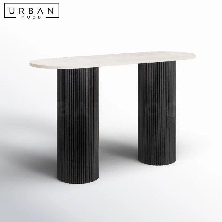 KEARNS Modern Marble Console Table