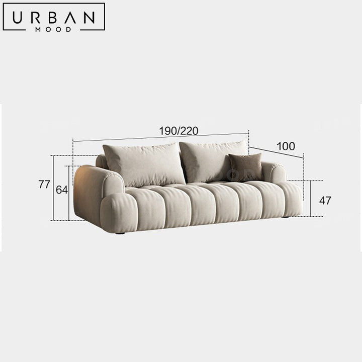 KEITH Modern Fabric Sofa