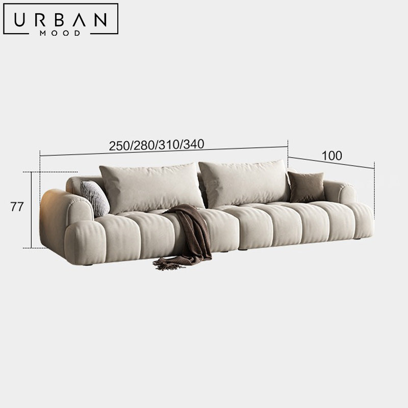 KEITH Modern Fabric Sofa