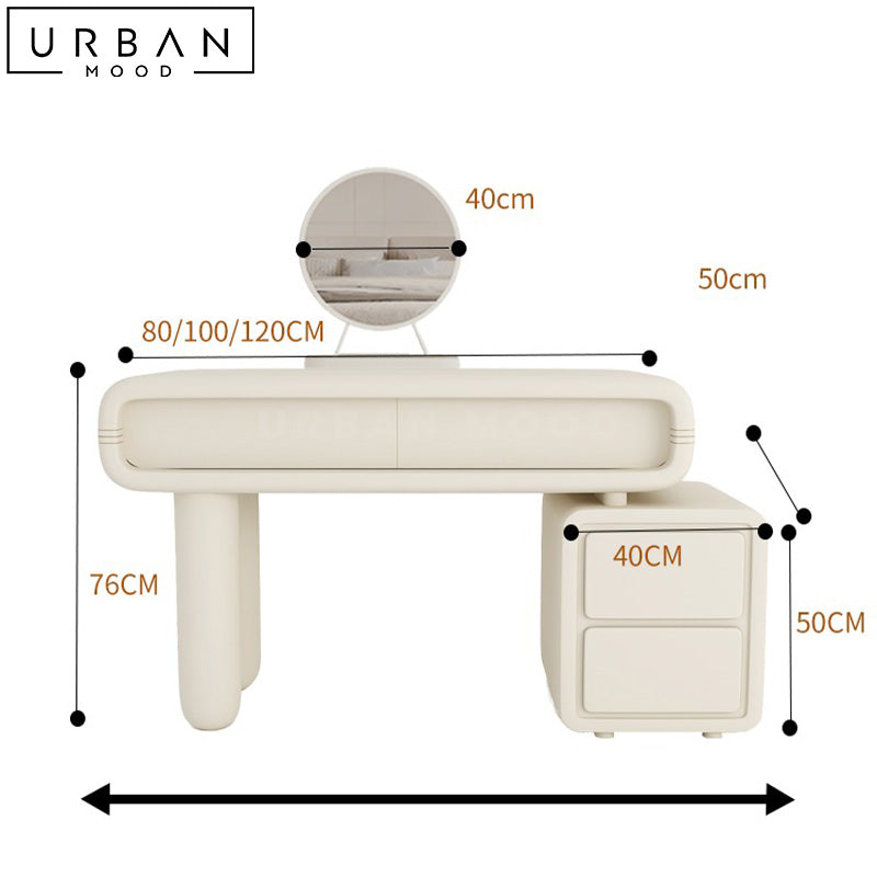 KENDA Modern Vanity Table Set