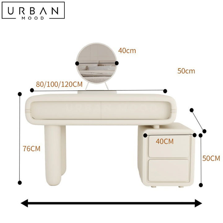 KENDA Modern Vanity Table Set