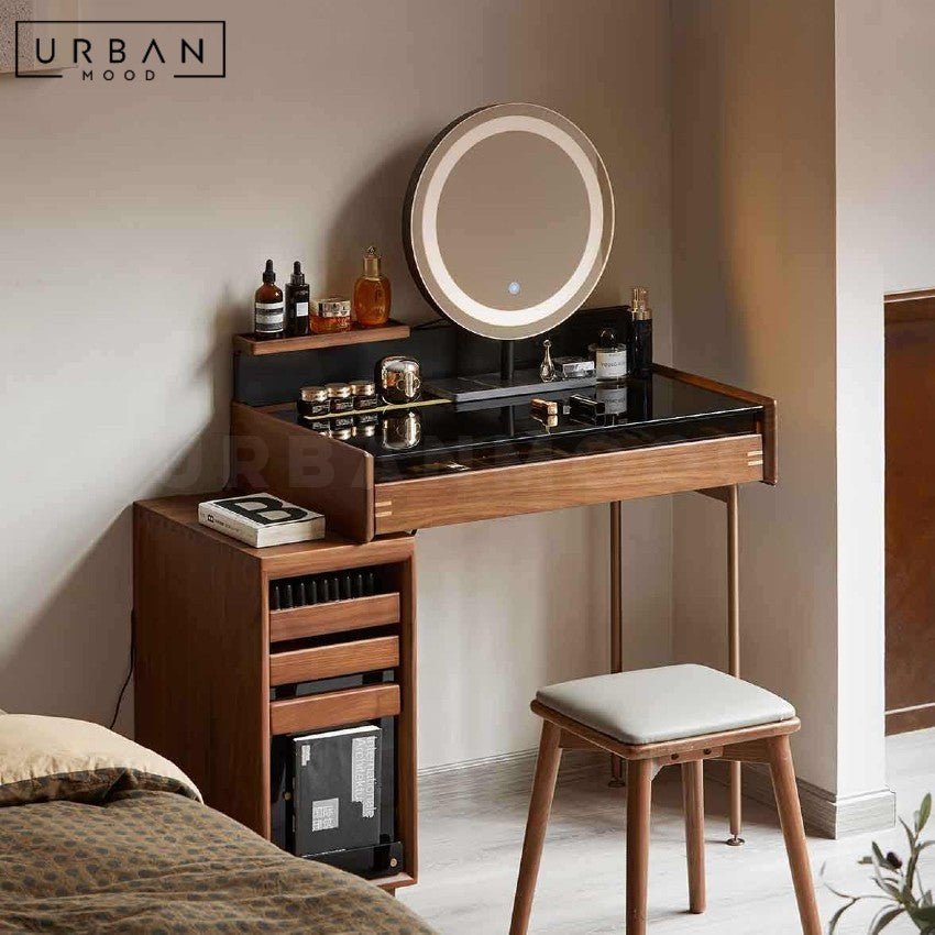 KENNY Aesop Solid Wood Vanity Table