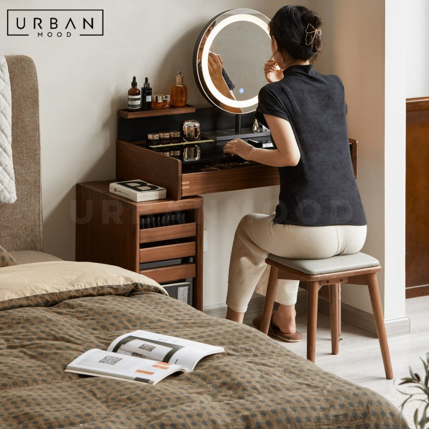 KENNY Aesop Solid Wood Vanity Table