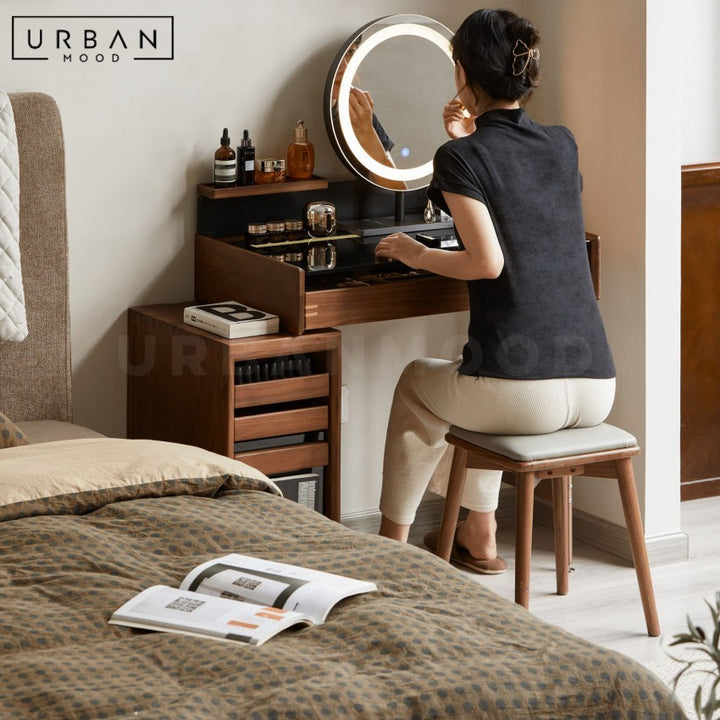 KENNY Aesop Solid Wood Vanity Table