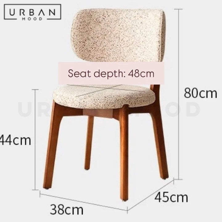 KETO Modern Fabric Dining Chair